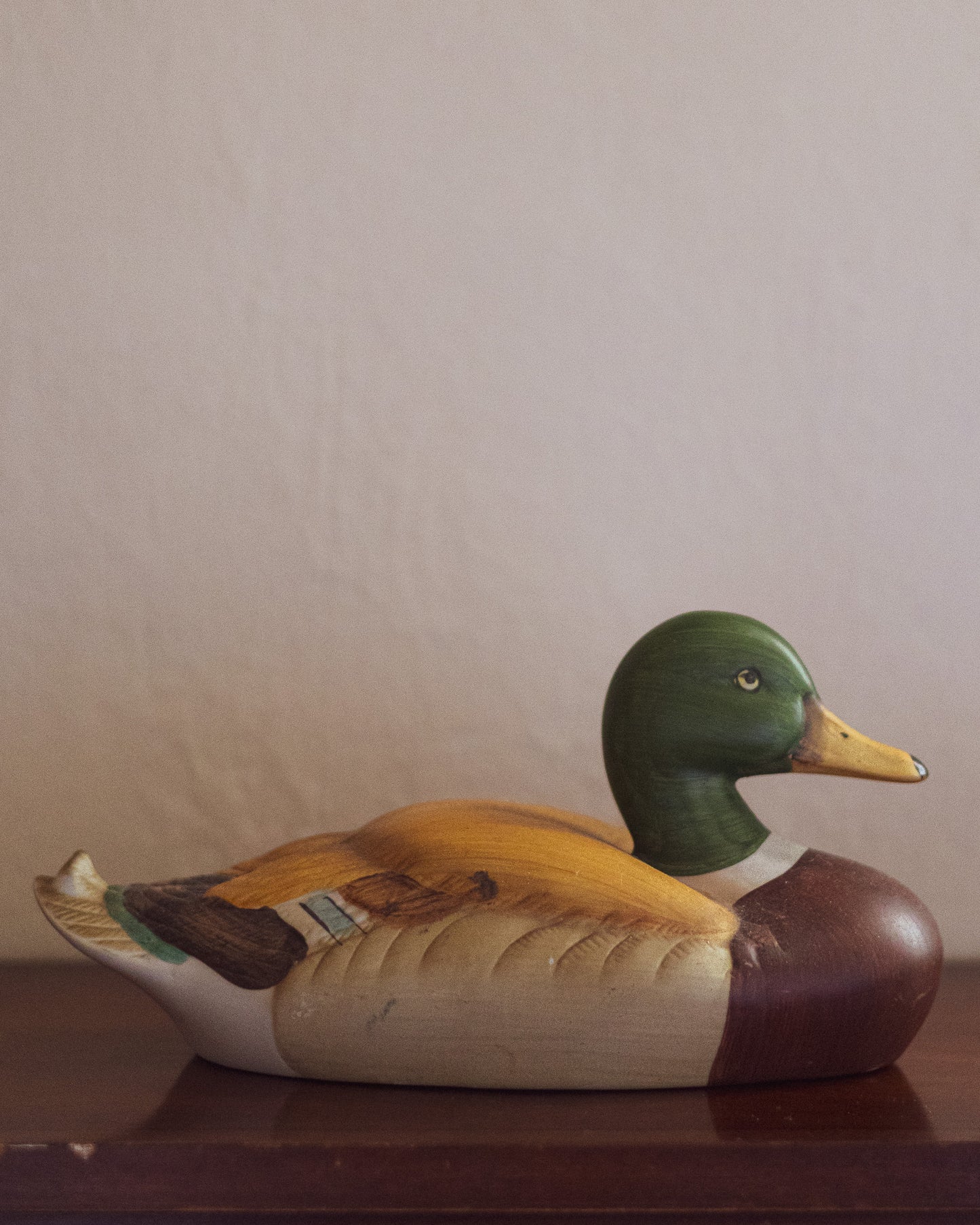 Hand Painted Ceramic Mallard
