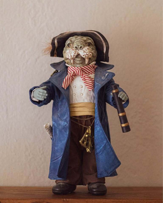Admiral Waldo Walrus Figurine 1989